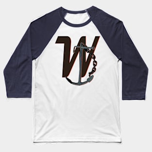 W anchor Baseball T-Shirt